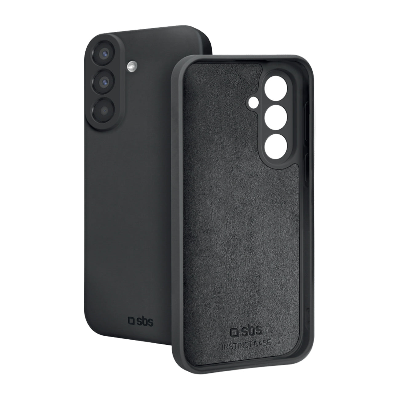 SBS Instinct dėklas, skirtas Samsung Galaxy A37 - juodas -- Samsung Galaxy A37 5G