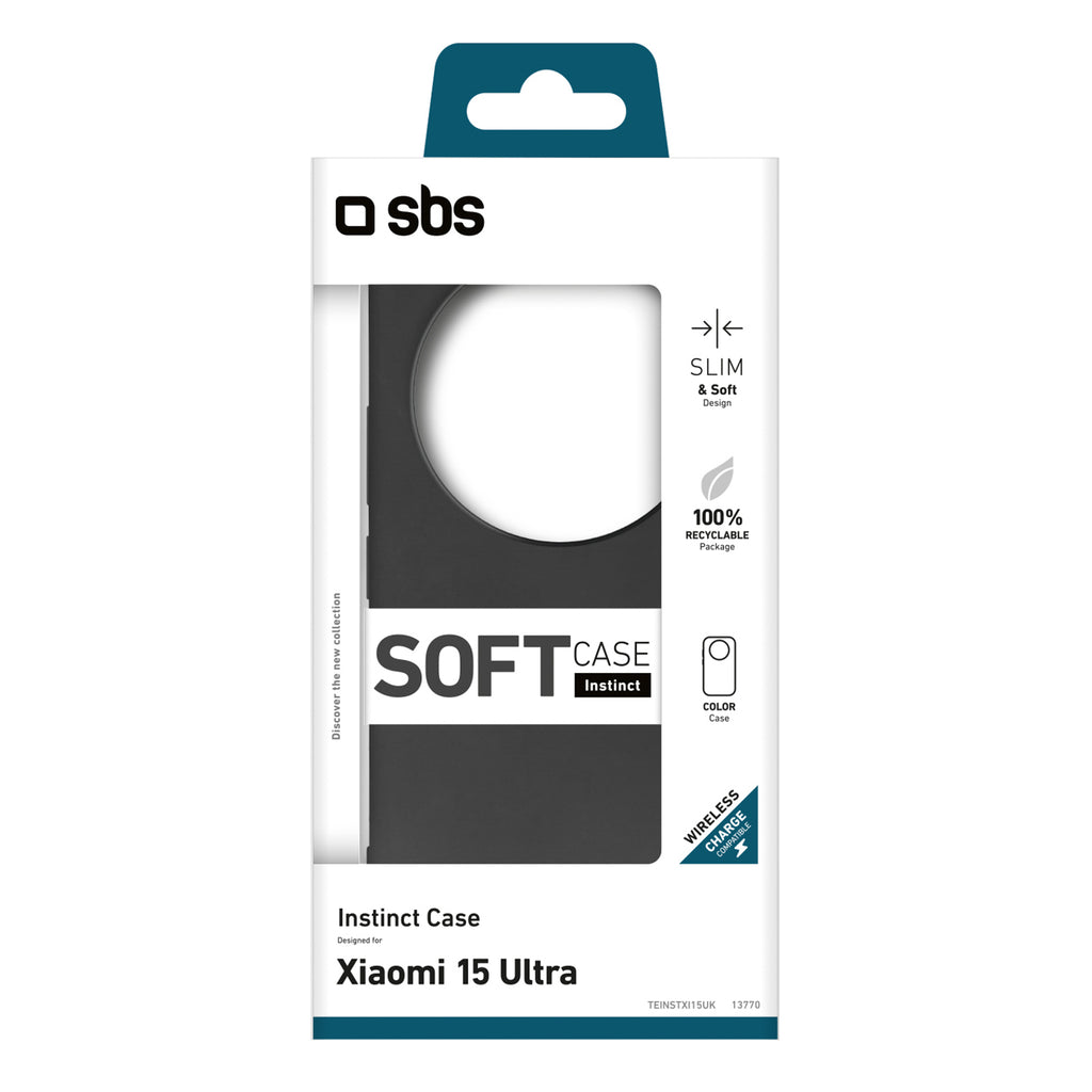 SBS Instinct Dėklas, skirtas Xiaomi 15 Ultra – juodas