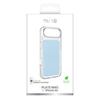 Puro Plate Mag dėklas, skirtas iPhone 17 Air, suderinamas su MagSafe - šviesiai mėlynas -- iPhone 17 Air