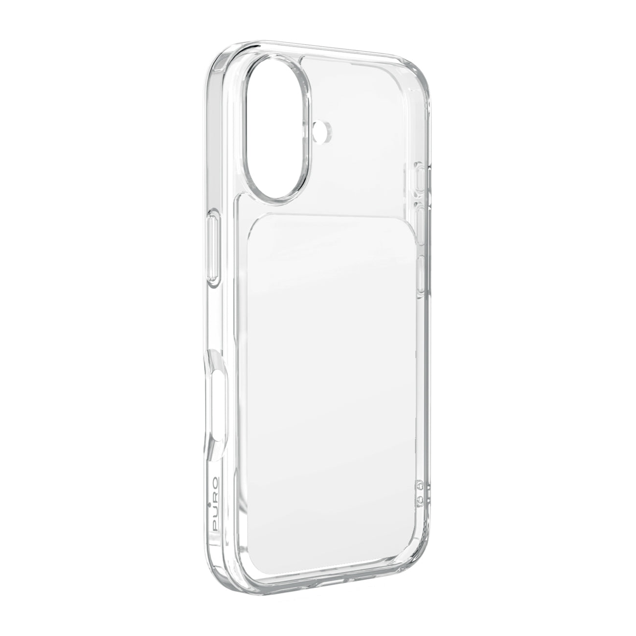 Puro Plate Mag dėklas iPhone 17, suderinamas su MagSafe - baltas -- iPhone 17