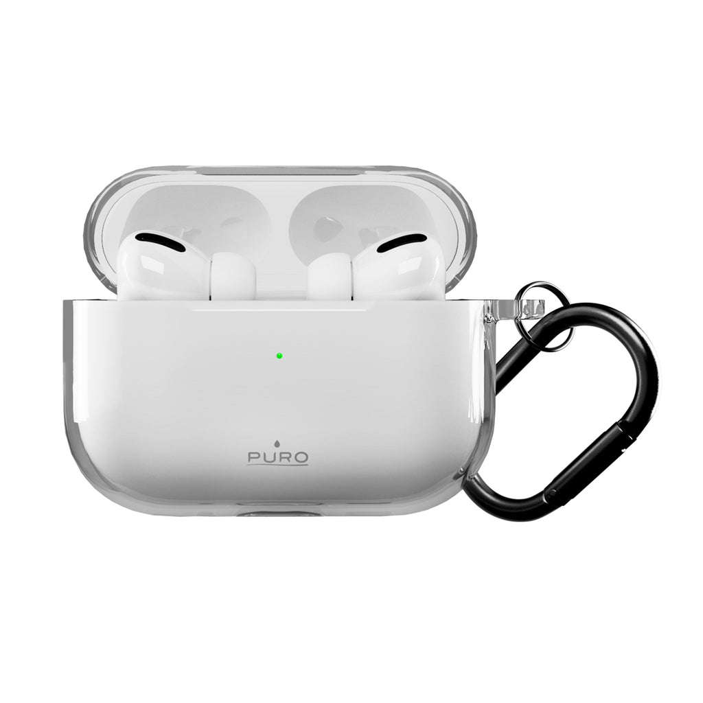Puro 0.3 Nude Case, skirtas AirPods Pro 3 – skaidrus