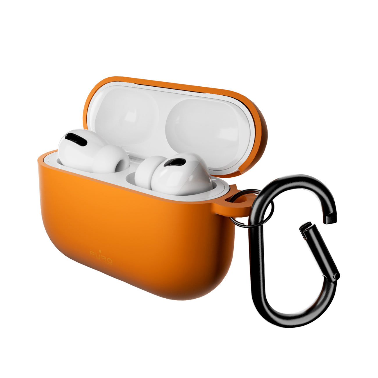 Puro Icon Case, skirtas AirPods Pro 3 – oranžinis