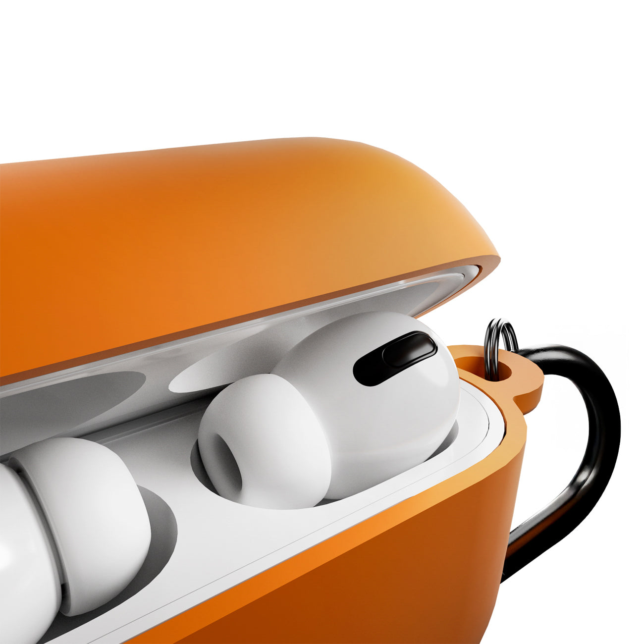 Puro Icon Case, skirtas AirPods Pro 3 – oranžinis