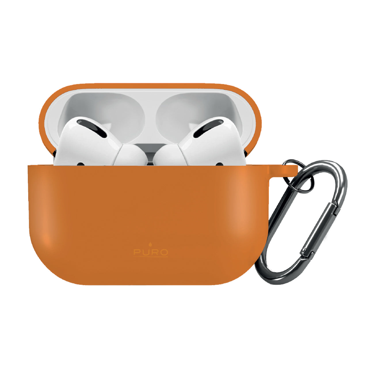 Puro Icon Case, skirtas AirPods Pro 3 – oranžinis