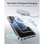 ESR Klasikinis hibridinis stovas MagSafe Dėklas, skirtas Samsung Galaxy S26+ – skaidrus -- Samsung Galaxy S26+
