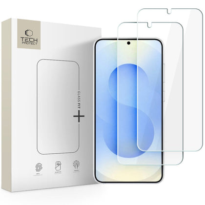 TECH-PROTECT GLASS FIT+ 2-Pack Grūdintas stiklas, skirtas Samsung Galaxy S26+ -- Samsung Galaxy S26