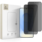 Tech-Protect Glass SPY+ 2-Pack Privatumo grūdintas stiklas, skirtas Samsung Galaxy S26+ -- Samsung Galaxy S26