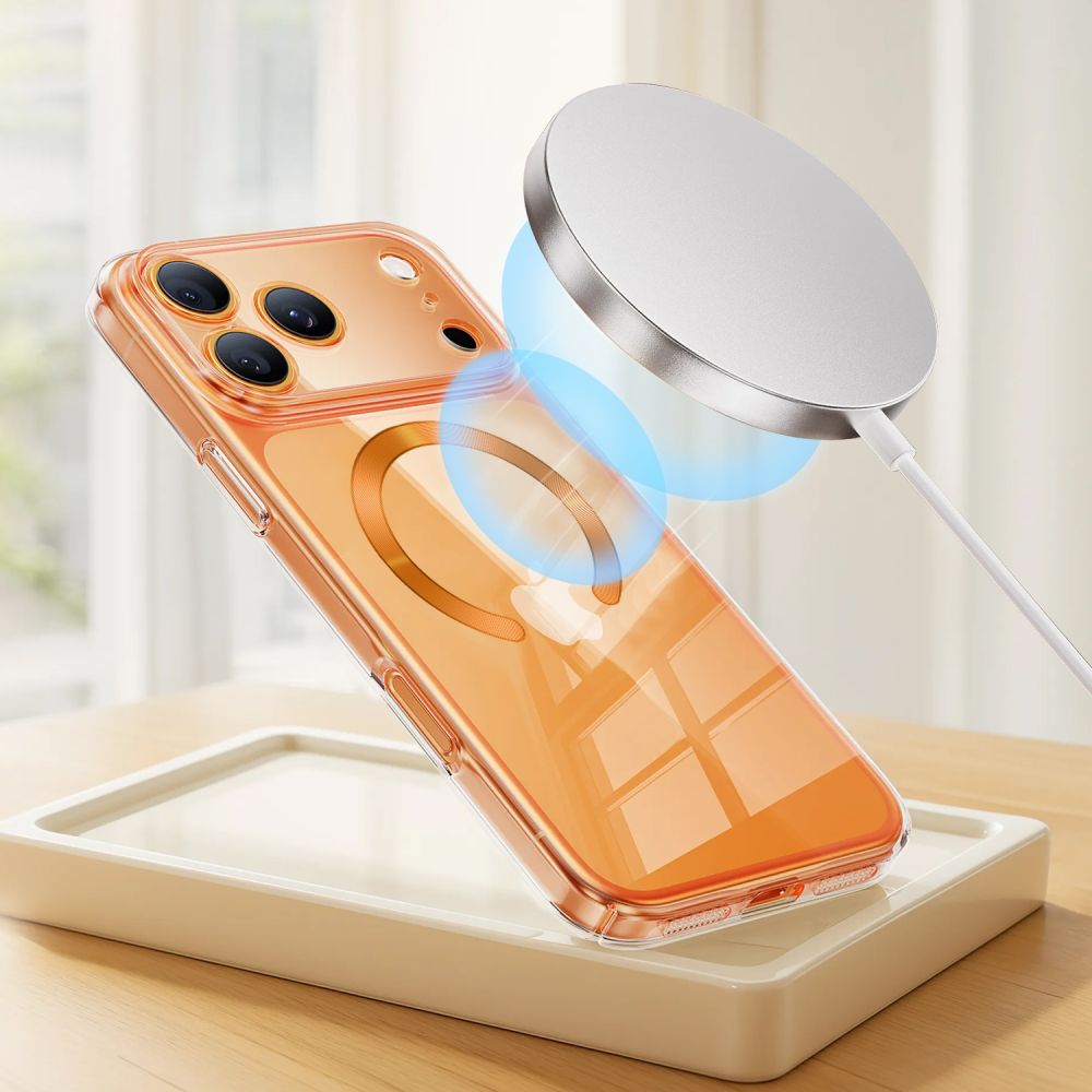 Tech-Protect magnetinis žiedas MMP-210 MagSafe 2 vnt., oranžinis / juodas