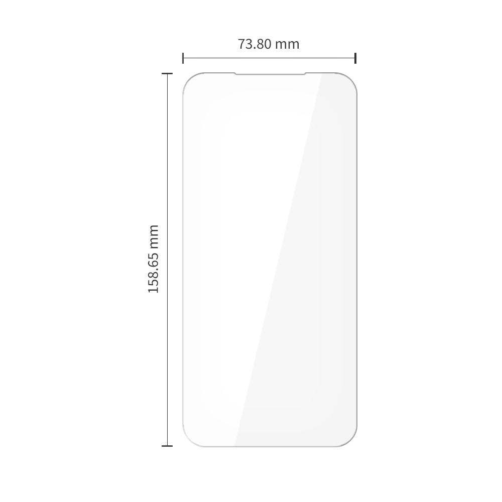 Tech-Protect Glass Fit+ 2-Pack Grūdintas stiklas, skirtas Samsung Galaxy A37 / A57 5G -- Samsung Galaxy A37