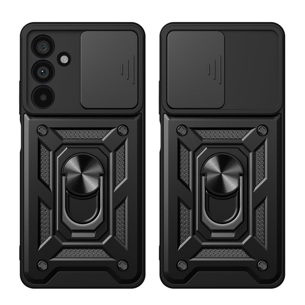Tech-Protect CamShield Pro dėklas, skirtas Samsung Galaxy A57 5G - juodas -- Samsung Galaxy A57 5G