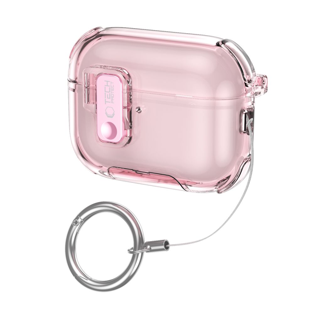 Tech-Protect Bounce Pro dėklas, skirtas AirPods Pro 3 – rožinis -- AirPods AirPods Pro 3