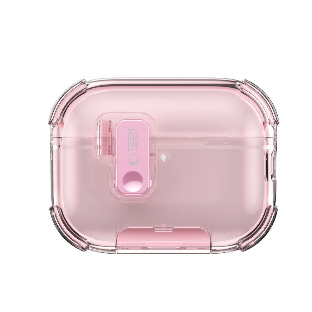 Tech-Protect Bounce Pro dėklas, skirtas AirPods Pro 3 – rožinis -- AirPods AirPods Pro 3
