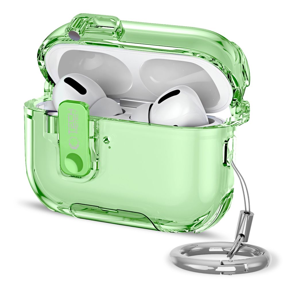 Tech-Protect Bounce Pro dėklas, skirtas AirPods Pro 3 – žalias -- AirPods AirPods Pro 3