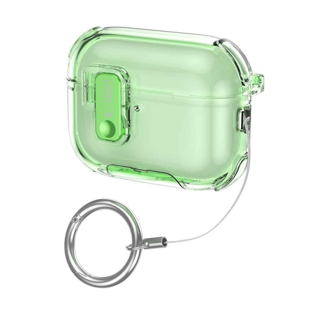 Tech-Protect Bounce Pro dėklas, skirtas AirPods Pro 3 – žalias -- AirPods AirPods Pro 3
