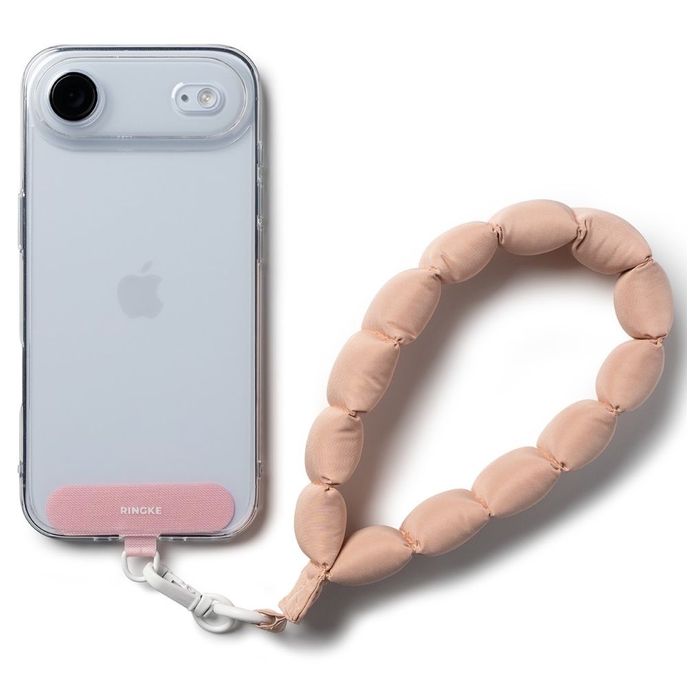 Ringke laikiklis ir rankinis dirželis telefono dirželis - rožinė -- Other phone accessories