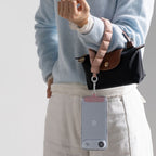 Ringke laikiklis ir rankinis dirželis telefono dirželis - rožinė -- Other phone accessories