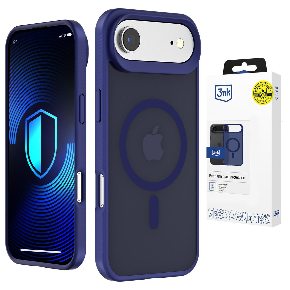 3mk Smoke MagCase iPhone Air – Mėlyna -- iPhone Air