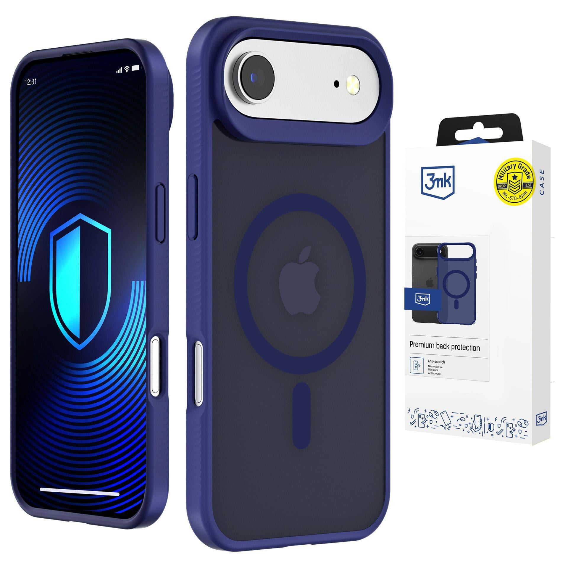 3mk Smoke MagCase iPhone Air – Mėlyna -- iPhone Air