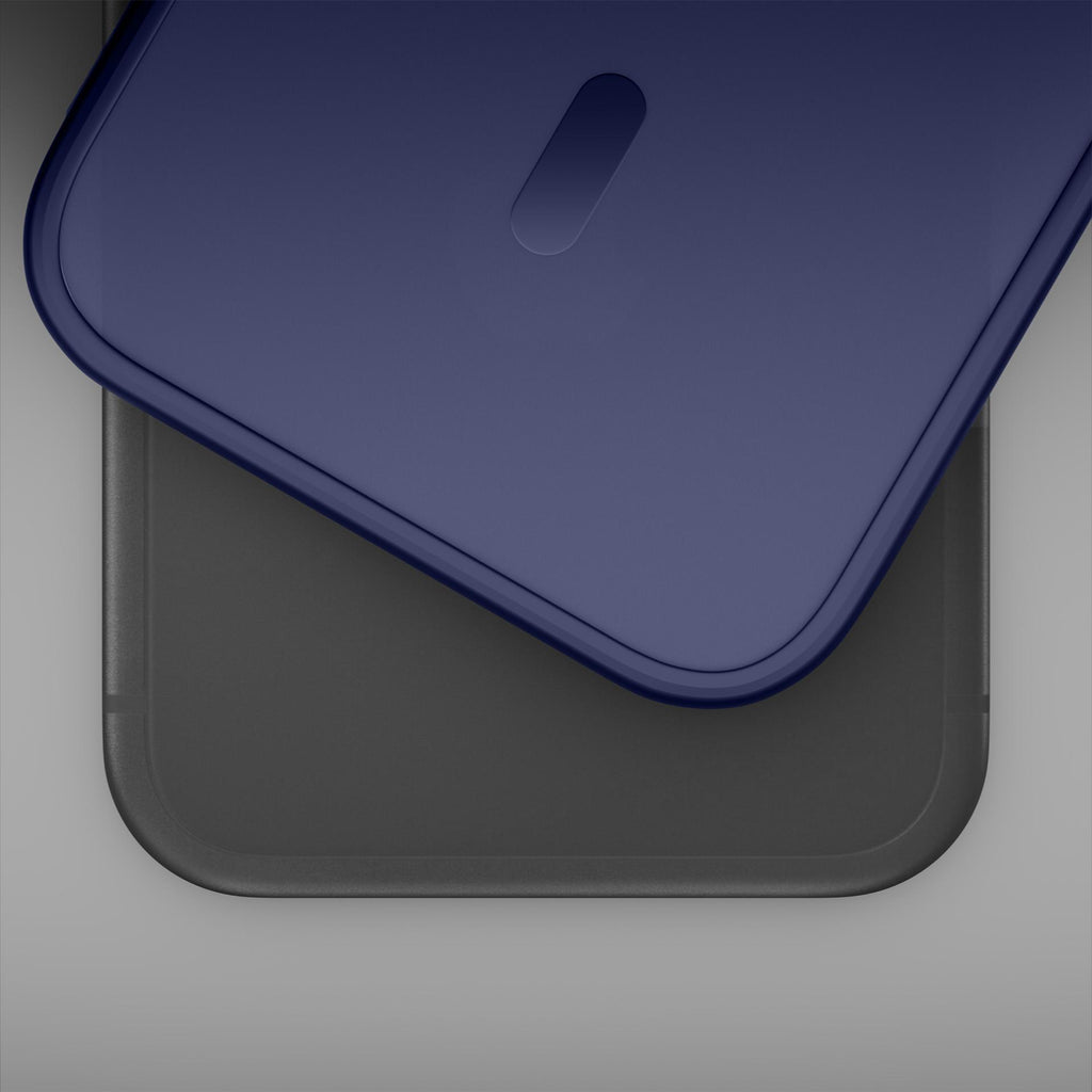 3mk Smoke MagCase, skirtas iPhone 16 – mėlynai permatomas