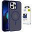 3mk Smoke MagCase, skirtas iPhone 16 Pro – mėlynai permatomas