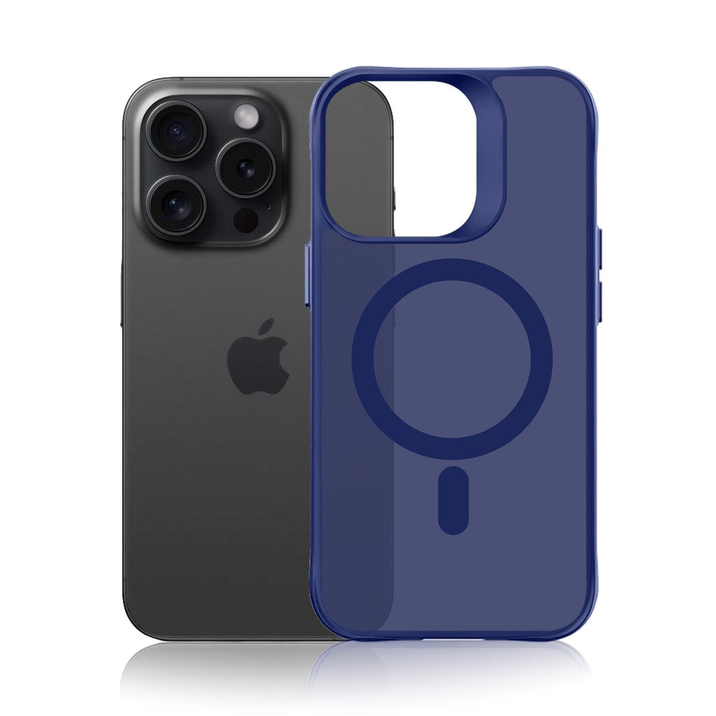3mk Smoke MagCase, skirtas iPhone 16 Pro – mėlynai permatomas