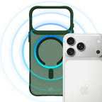 3mk Smoke MagCase iPhone 17 Pro Max – Žalia -- iPhone 17 Pro Max