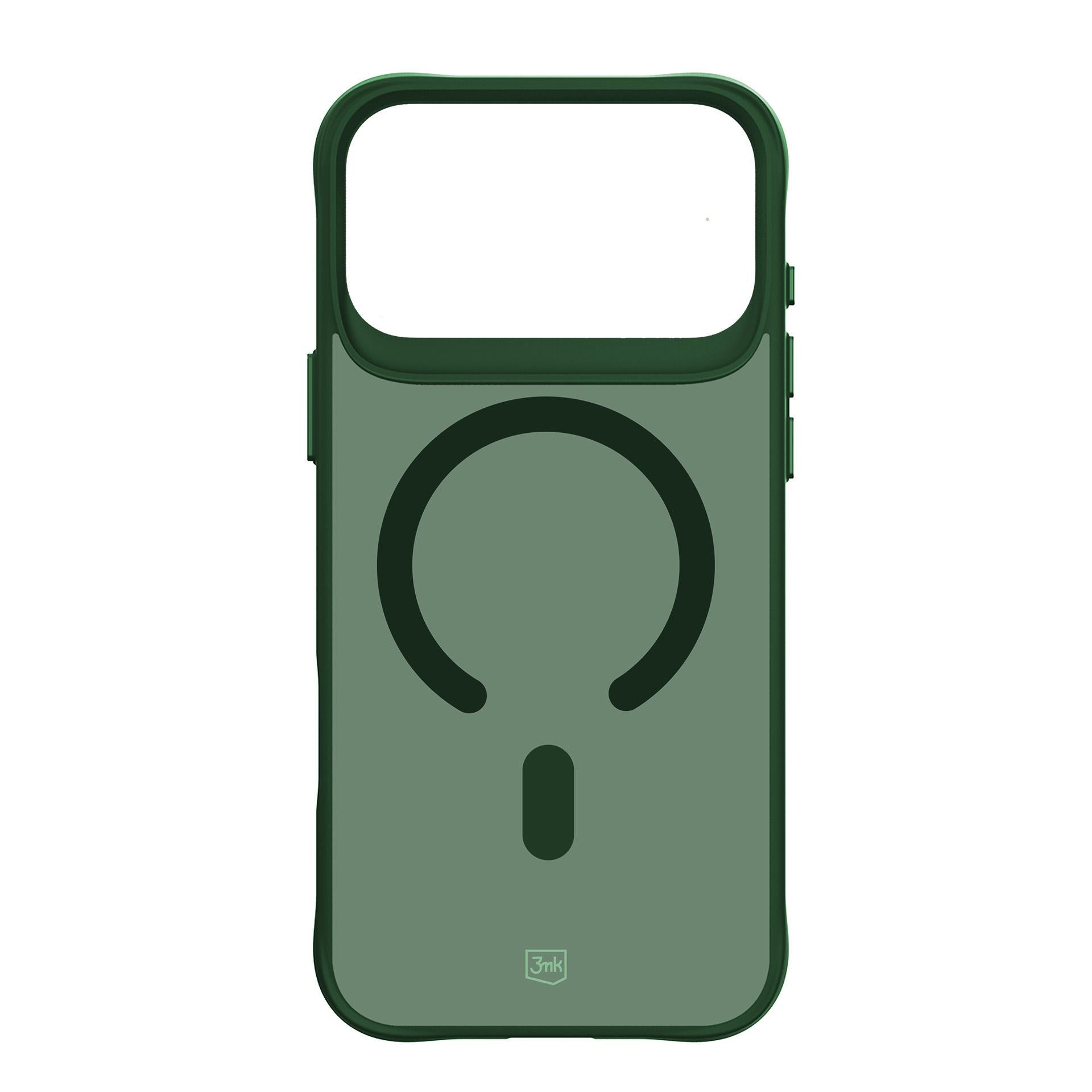 3mk Smoke MagCase iPhone 17 Pro Max – Žalia -- iPhone 17 Pro Max