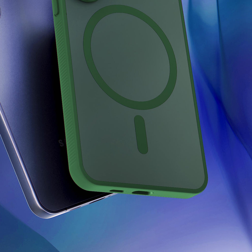 3mk Smoke MagCase iPhone 17 Pro Max – Žalia -- iPhone 17 Pro Max
