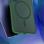 3mk Smoke MagCase iPhone 17 Pro Max – Žalia -- iPhone 17 Pro Max
