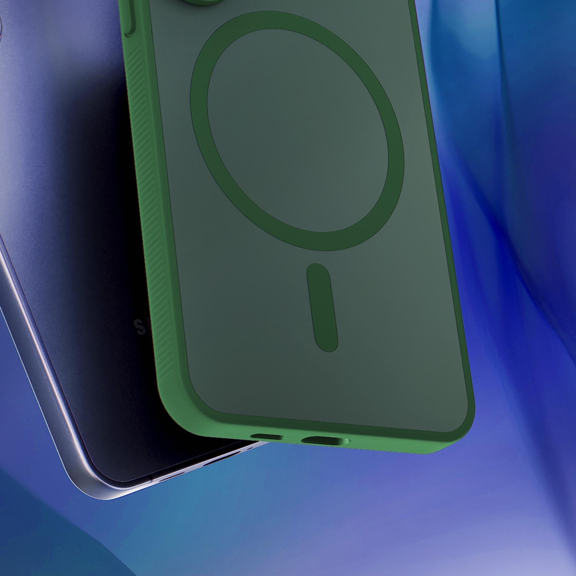 3mk Smoke MagCase iPhone 17 Pro Max – Žalia -- iPhone 17 Pro Max