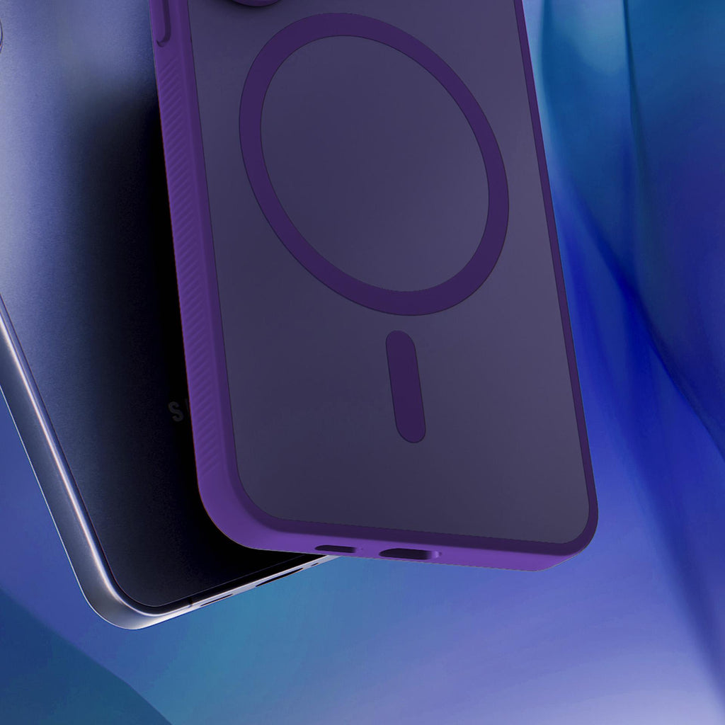 3mk Smoke MagCase skirtas iPhone Air - violetinis -- iPhone Air