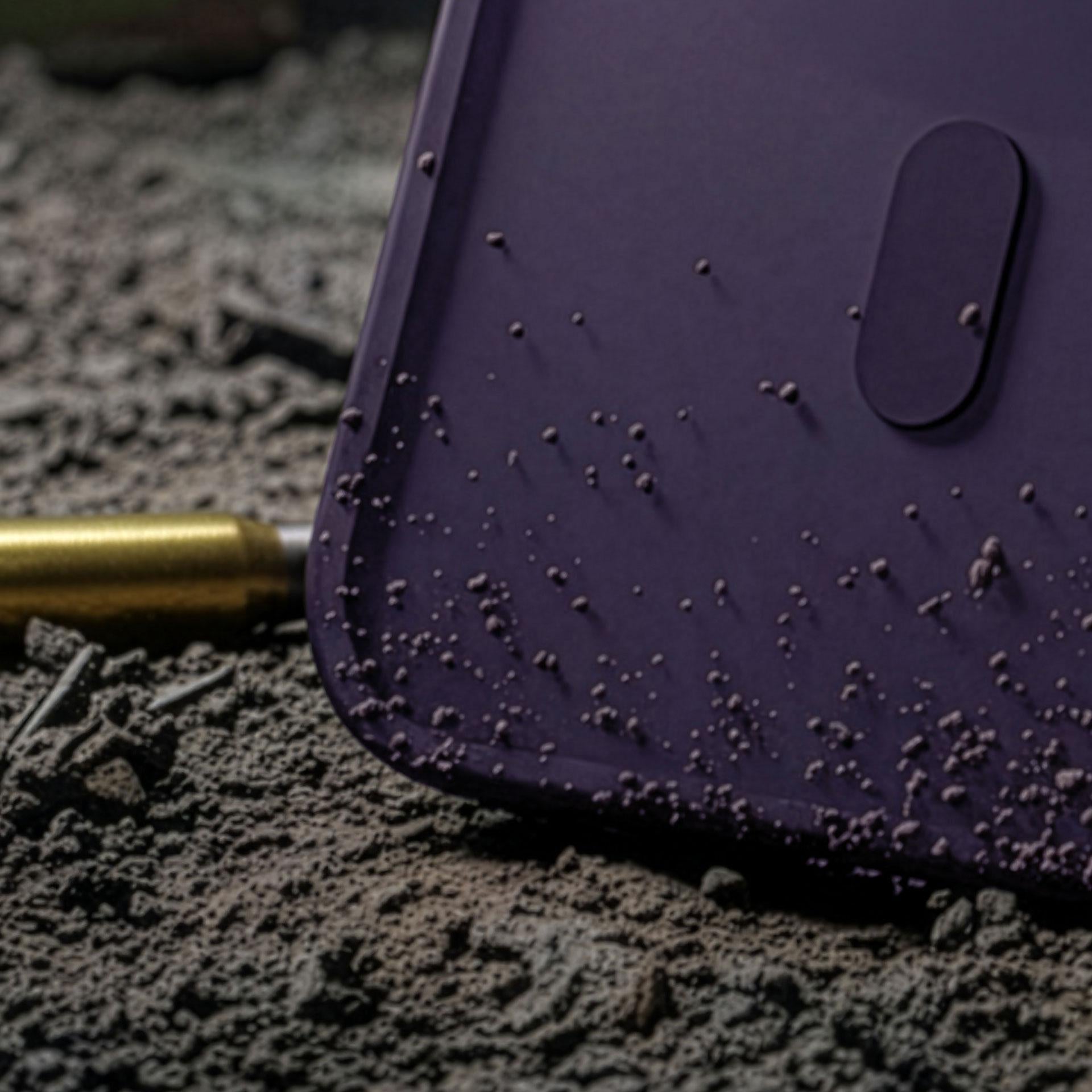 3mk Smoke MagCase dėklas, skirtas iPhone 17 Pro Max – purpurinis permatomas