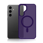 3mk Smoke MagCase skirtas Samsung Galaxy S25 - violetinis -- Samsung Galaxy S25