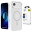 3mk Smoke MagCase, skirtas iPhone Air – baltas permatomas