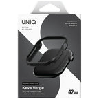 Uniq Keva Verge dėklas, skirtas Apple Watch 42mm - juodas -- Apple Watch 42mm