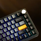 Machenike K600-B82W laidinė mechaninė foniniu šviesa leidiama žaidimo klaviatūra GR Silver Switch - juoda -- Gaming...