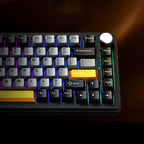 Machenike K600-B82W laidinė mechaninė foniniu šviesa leidiama žaidimo klaviatūra GR Silver Switch - juoda -- Gaming...