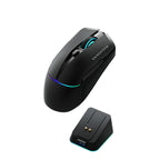 Machenike L8 Pro belaidė žaidimų pelė su įkrovimo stotele - Juoda -- Gaming Accessories