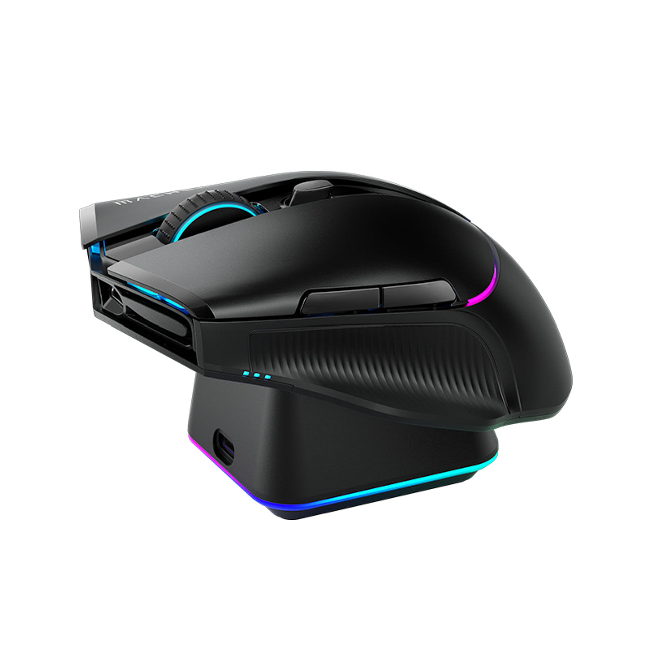 Machenike L8 Pro belaidė žaidimų pelė su įkrovimo stotele - Juoda -- Gaming Accessories