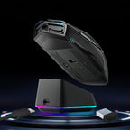 Machenike L8 Pro belaidė žaidimų pelė su įkrovimo stotele - Juoda -- Gaming Accessories