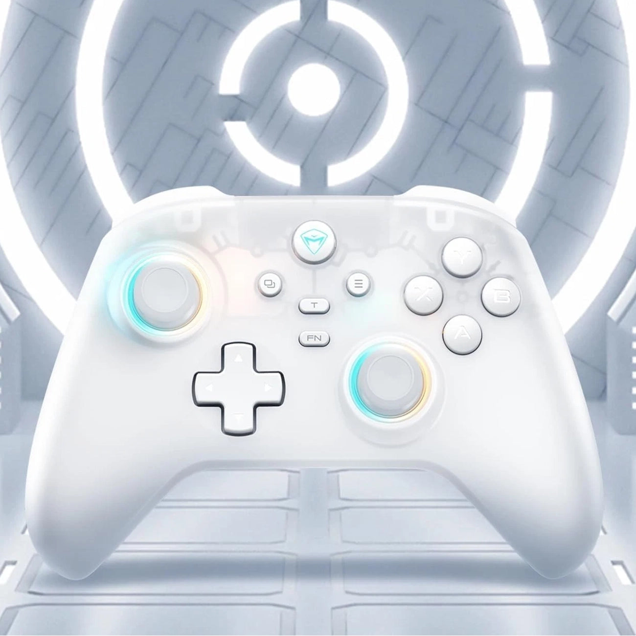 Machenike G3 V2 Belaidis Žaidimų Valdiklis su Įkrovimo Stotele - Balta -- Gaming Accessories