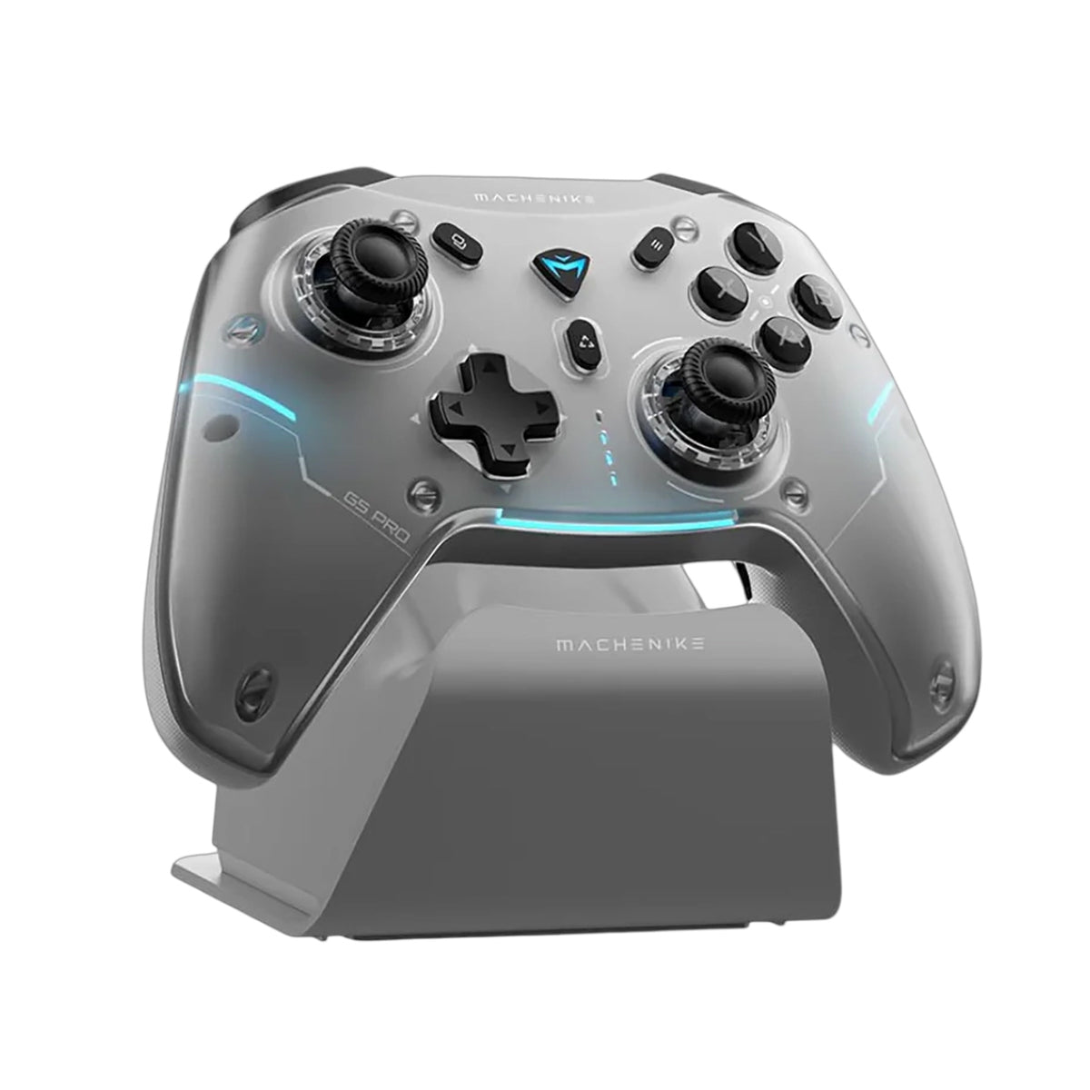Machenike G5Pro Max Belaidis Žaidimų Valdiklis su Įkrovimo Stotele - Pilka -- Gaming Accessories