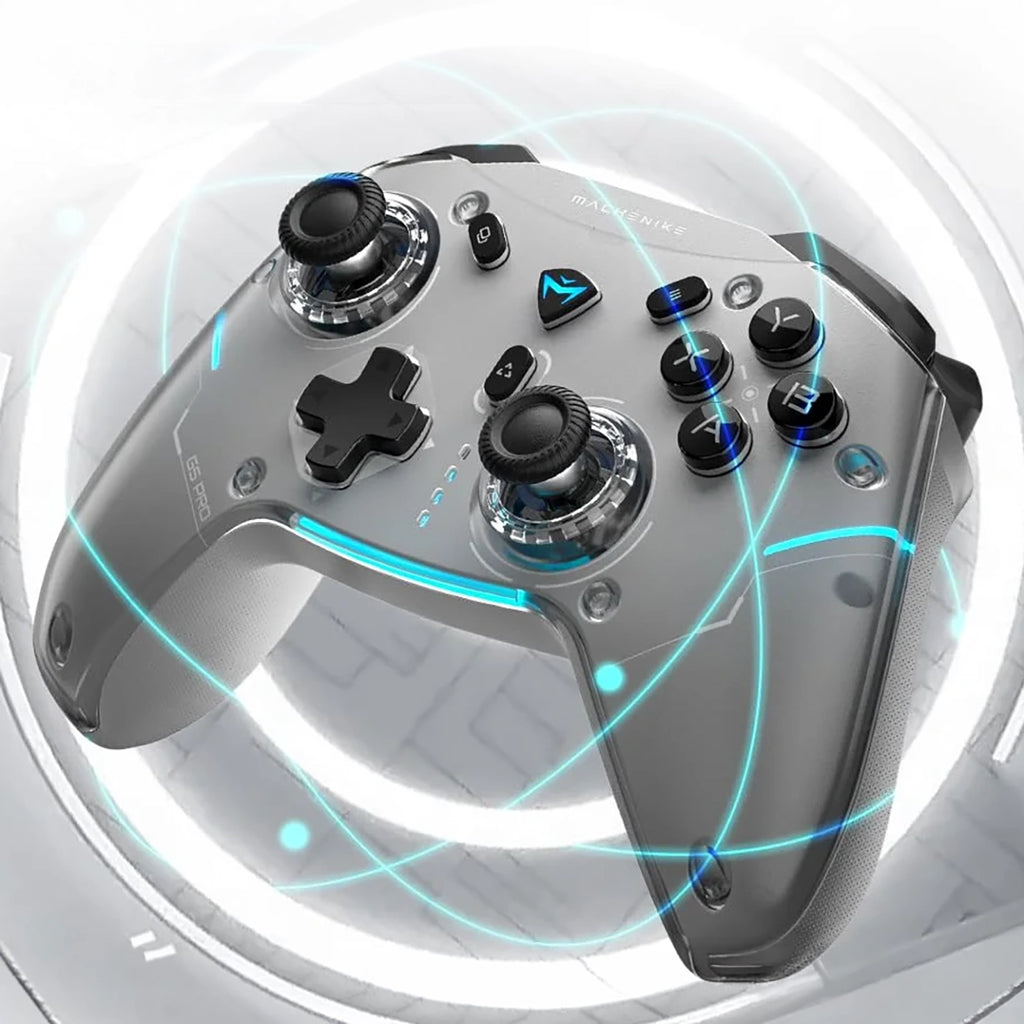 Machenike G5Pro Max Belaidis Žaidimų Valdiklis su Įkrovimo Stotele - Pilka -- Gaming Accessories
