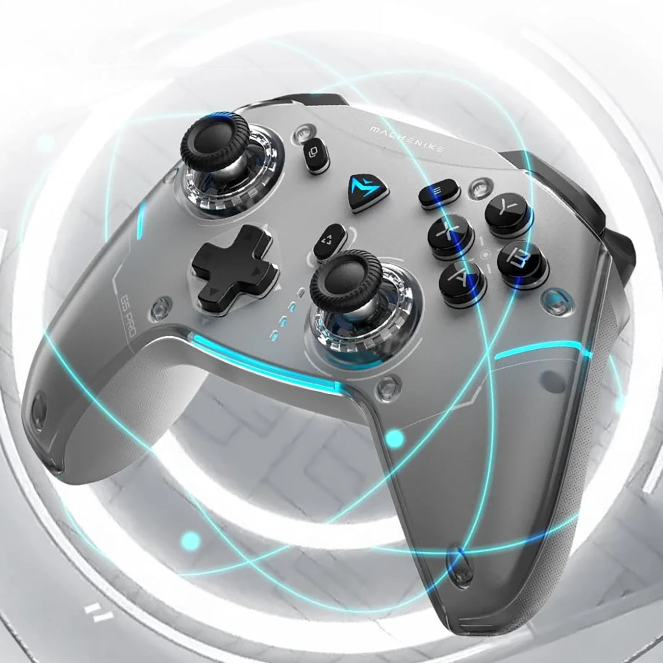 Machenike G5Pro Max Belaidis Žaidimų Valdiklis su Įkrovimo Stotele - Pilka -- Gaming Accessories