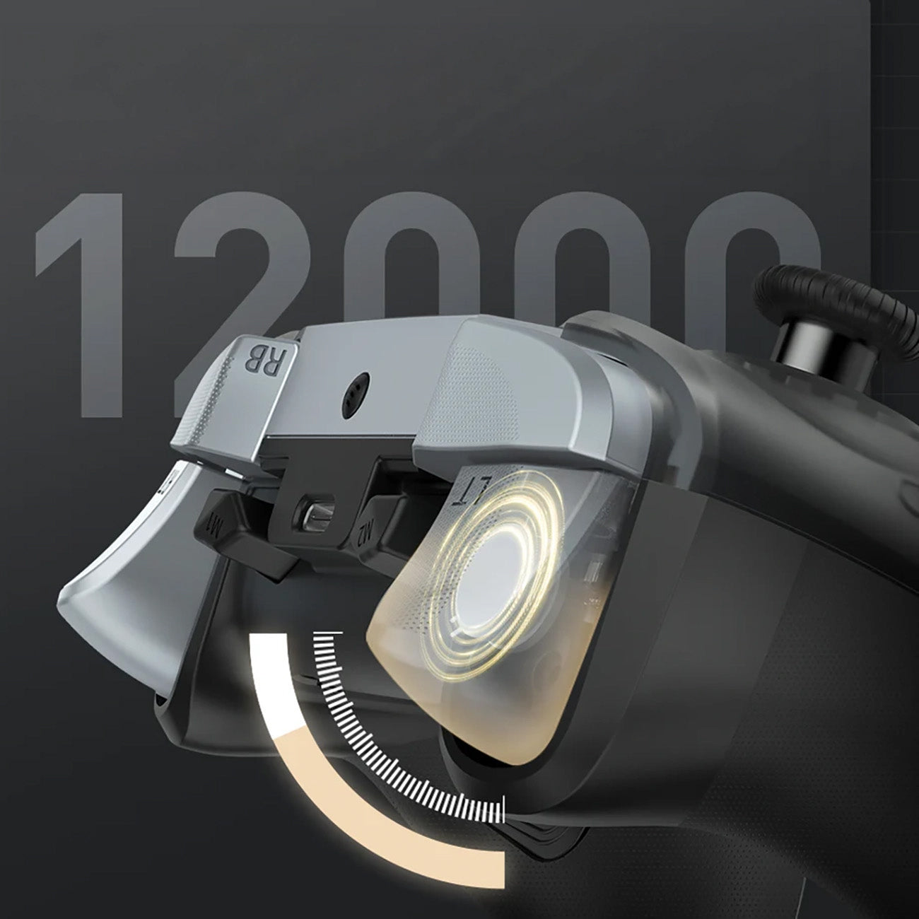 Machenike G5Pro Premium Edition belaidis žaidimų valdiklis su įkrovimo stotele – juodas ir auksinis -- Gaming Accessories