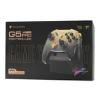Machenike G5Pro Premium Edition belaidis žaidimų valdiklis su įkrovimo stotele – juodas ir auksinis -- Gaming Accessories