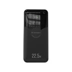 Wozinsky WFC-15B 20000mAh 22.5W PD20W powerbankas su integruotais Lightning ir USB-C kabeliais - Juodas -- Powerbanks