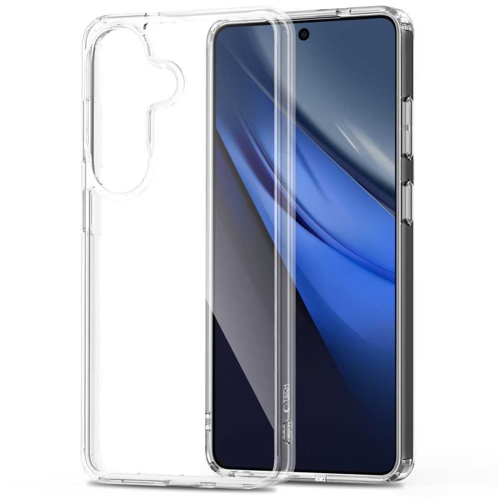 Tech-Protect FlexAir hibridinis dėklas, skirtas Samsung Galaxy S26 – skaidrus -- Samsung Galaxy S26