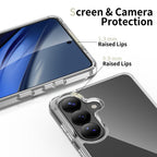Tech-Protect FlexAir hibridinis dėklas, skirtas Samsung Galaxy S26+ – skaidrus -- Samsung Galaxy S26+