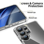 Tech-Protect FlexAir hibridinis dėklas, skirtas Samsung Galaxy S26 Ultra – skaidrus -- Samsung Galaxy S26 Ultra